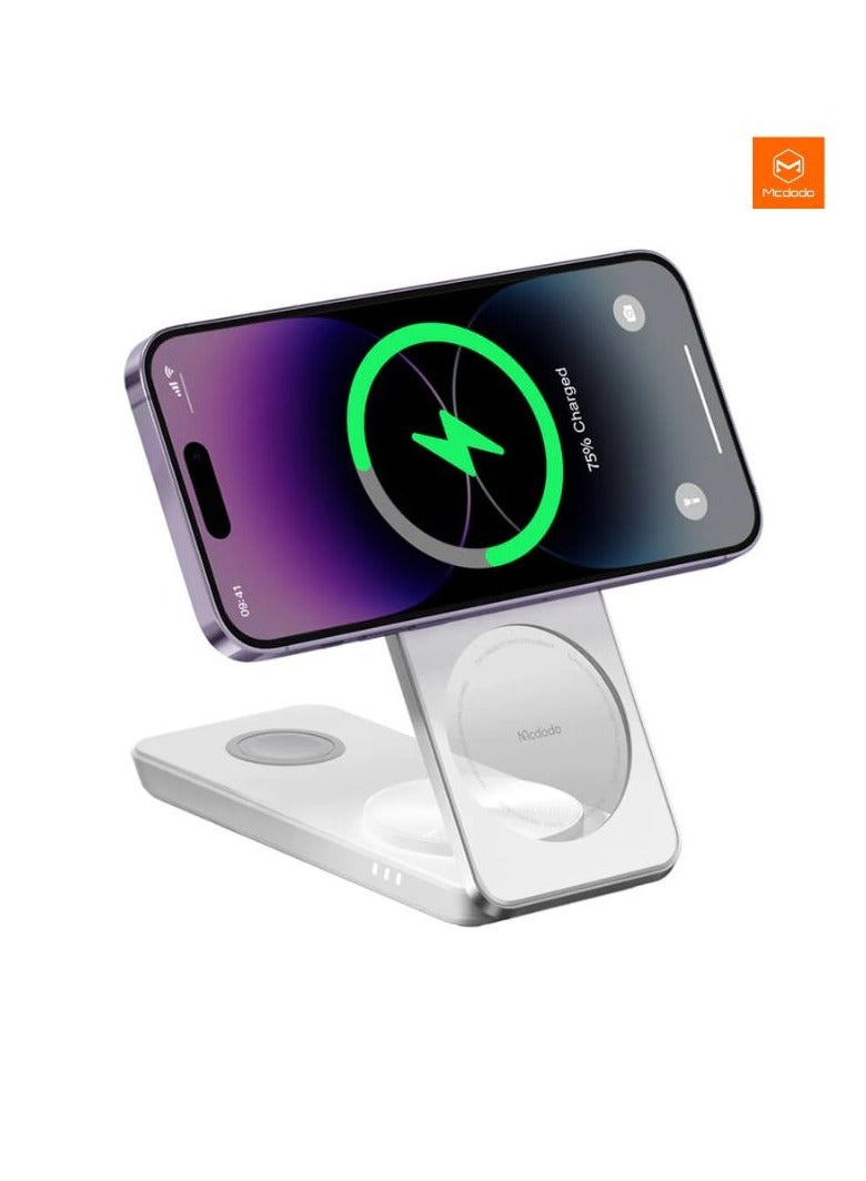 Mcdodo CH-1150 Peace Series 3 in 1  Magnetic Wireless Charger - Image 3