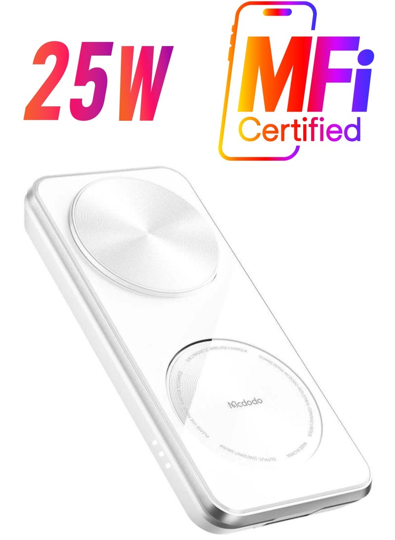 Mcdodo CH-1150 Peace Series 3 in 1  Magnetic Wireless Charger - Image 1