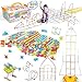 Ggiibro Straw Constructor STEM Building Toys Macaron 600Pcs Interlocking Gear Toy Sets for Kindergarten Classroom Engineering Thin Tube Blocks for 3 4 5 6 7 Years Kids Toy for Boys and Girls Gift - Image 2
