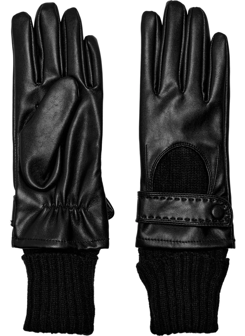 اونلي Black Women's Gloves 15300752