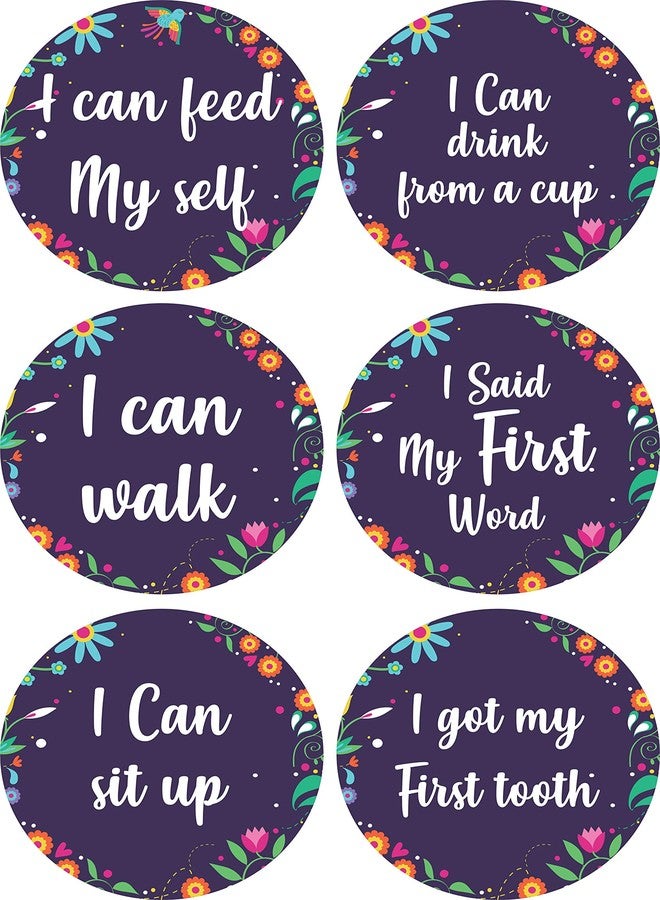 SVM CRAFT® Baby Monthly Milestone Stickers-Birth to 12 Months and 12 Bonus Achievement Stickers (Set of 24) - Image 5