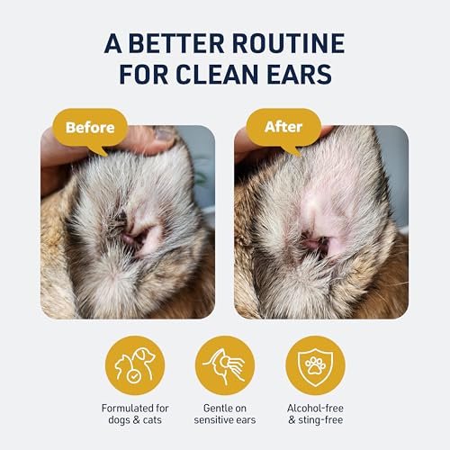 Veterinary Formula Clinical Care Ear Therapy 4 oz Cat and Dog Ear Cleaner to Help Soothe Itchiness and Cleans The Ear Canal from Debris and Buildup That May Cause Infection - Image 3