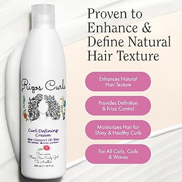 Rizos Curls كريم تحديد تجاعيد ريزوس كيرلز خالي من السيليكون والبارابين 296 مل - Image 5