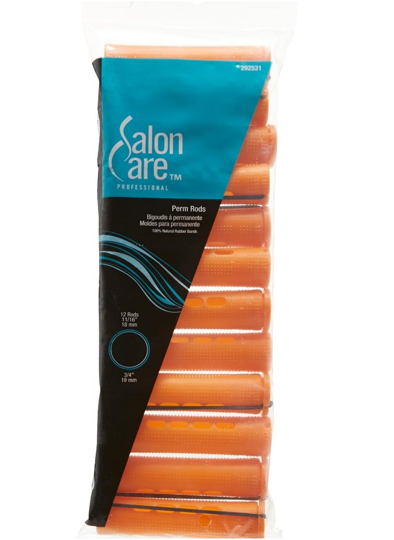 Salon Care Salon Care Tangerine Large Curved Perm Rods Tangerine  - Image 2