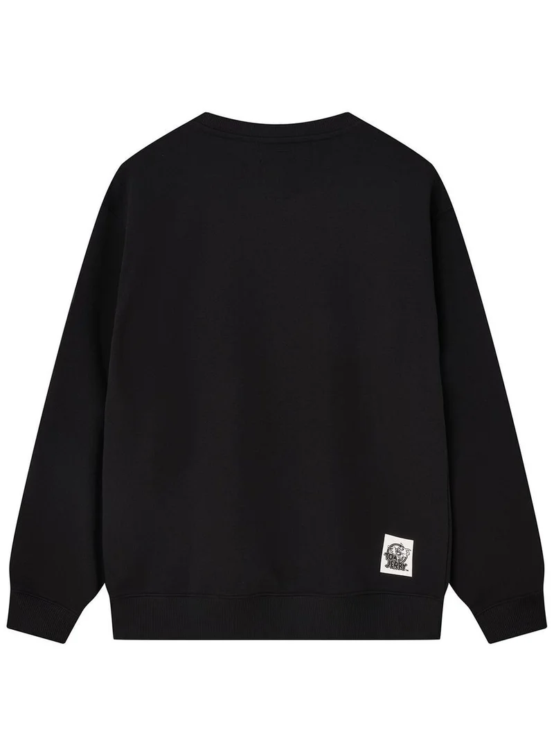 GIORDANO Men's Relaxed Fit Long Sleeve  Sweatshirt