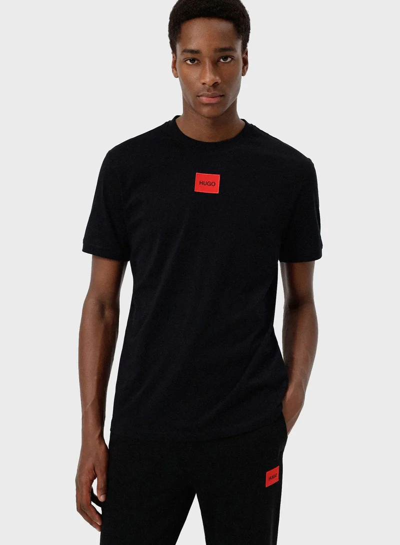 HUGO Logo Crew Neck T-Shirt