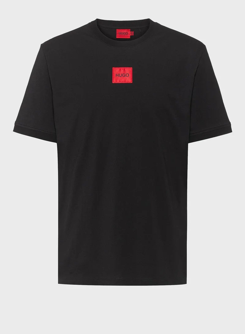 HUGO Logo Crew Neck T-Shirt