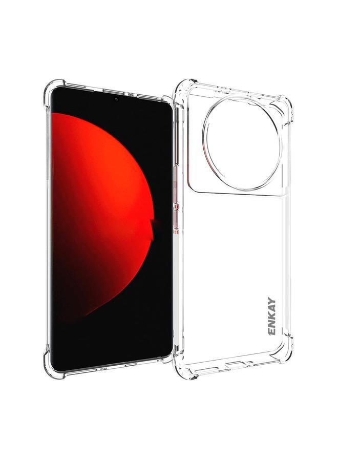 ENKAY Case For Xiaomi 12S Ultra Clear TPU Shockproof Phone Case - Image 1
