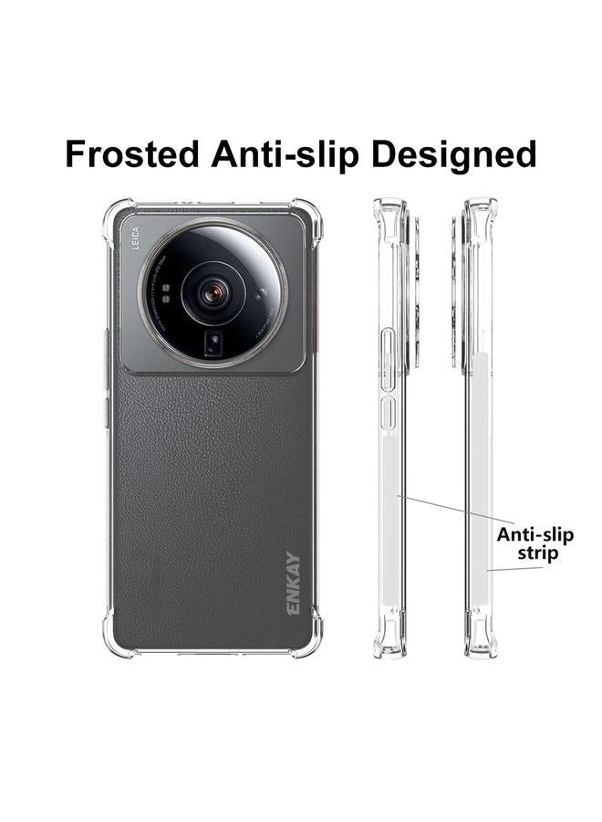 ENKAY Case For Xiaomi 12S Ultra Clear TPU Shockproof Phone Case - Image 2