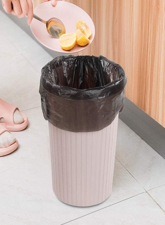 Weptoz Medium Garbage Bags 19x21 Inches – 30 Pcs (5 Roll) – Black Trash Bags for Daily Wet & Dry Waste – Dustbin Bags/Covers for Kitchen, Office, Bathroom, and Pantry Use - Image 2