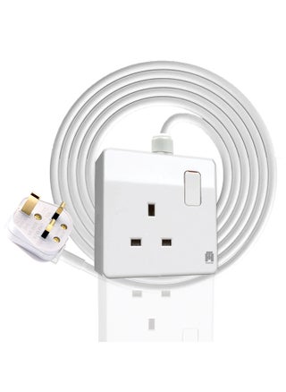 Heavy-Duty 13A Single Socket Extension Cord, Expandable 2500W Power Cable with UK Plug – Durable and Safe Electrical Extension for Home, Office, and Kitchen Appliances - pzsku/ZE7538C54225EE53275E2Z/45/_/1729008990/c8bc0660-7e59-4f52-9786-4c50c4458d91