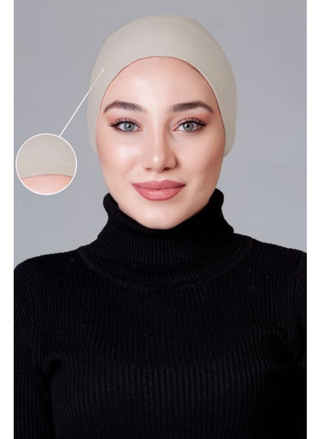 Nanak Stone Color Lycra Non-Slip Bonnet  - Image 1