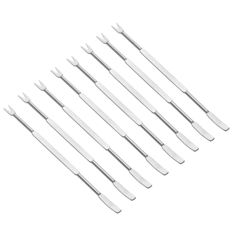 8Piece Stainless Steel Lobster  Crab Forks Nut Forks Silver Seafood Picks