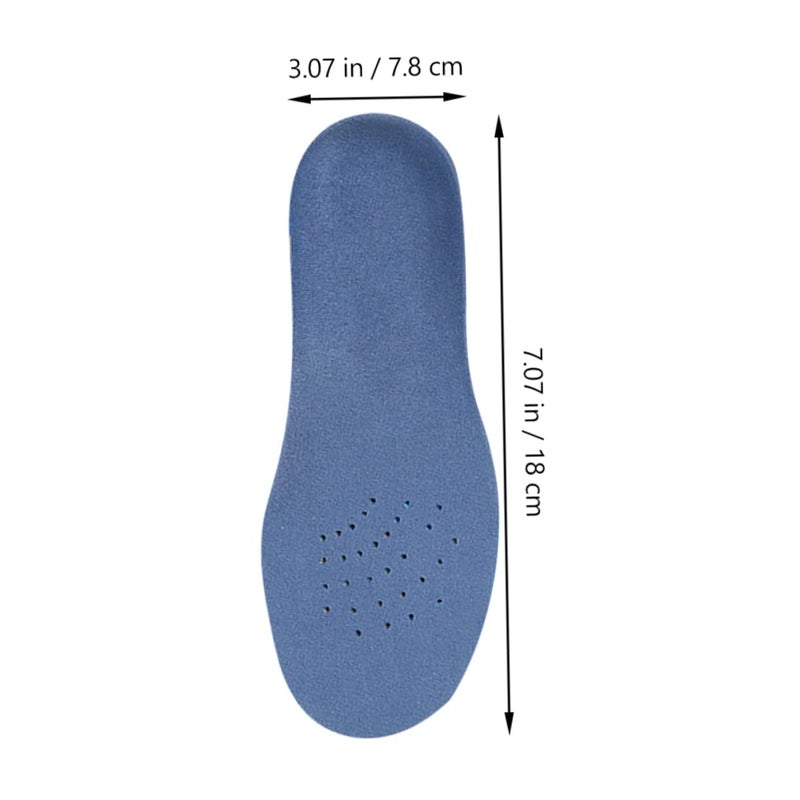 Ergonomic Arch Support Insoles For Kids Colorful Size 20X7 8X2 Safe Long Term Use - Image 3