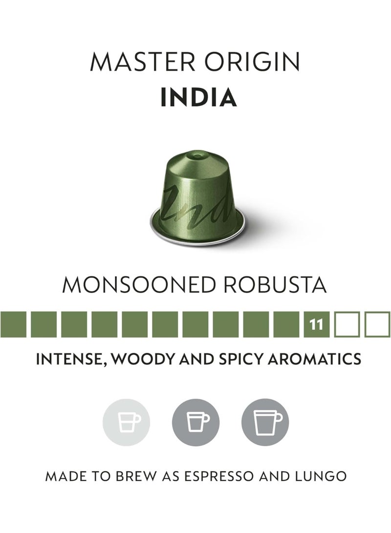 Nespresso OriginalLine India 50 Capsules - 5 Sleeves - Pack of 5 - Image 2