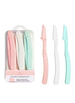 BOLONZI 3 Pcs Face And Eyebrow Hair Removal Safety Razor  - Image 1