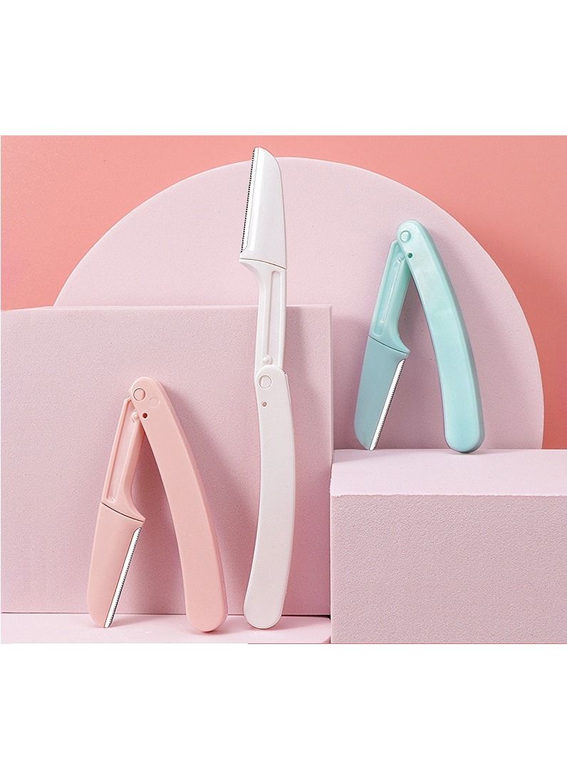 BOLONZI 3 Pcs Face And Eyebrow Hair Removal Safety Razor  - Image 3