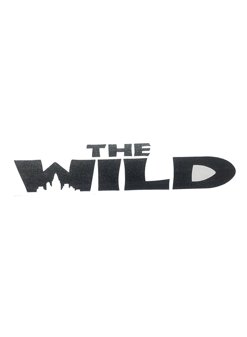 Generic AD Ultra Wild Car Sticker, 20cm x 5cm, Black by Iggy Wolf