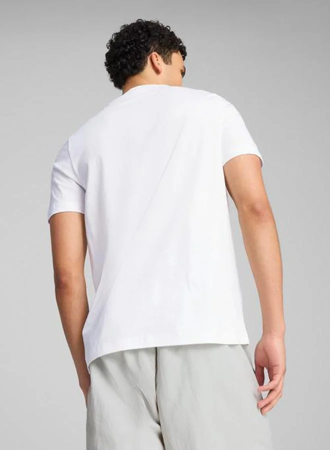 بوما تيشيرت لوجو جرافيك موتو