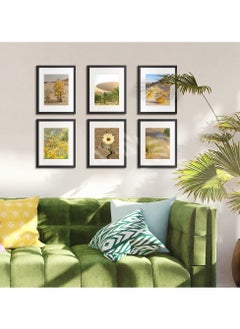 MIXDE 11x14  Picture Frame Set of 5, Display Pictures 11x14 Without Mat, Wall Gallery Photo Frames  - Image 5