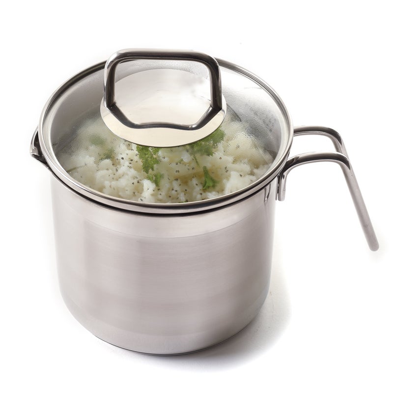Norpro Norpro KRONA 12 Cup Multi Pot with Straining Lid, Stainless Steel  - Image 3