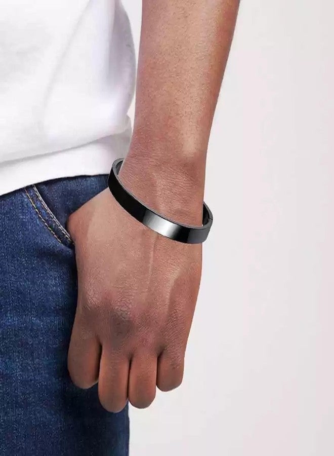 IGA COLLECTION Stainless Steel Titanium Kada for Men & Women - Image 5