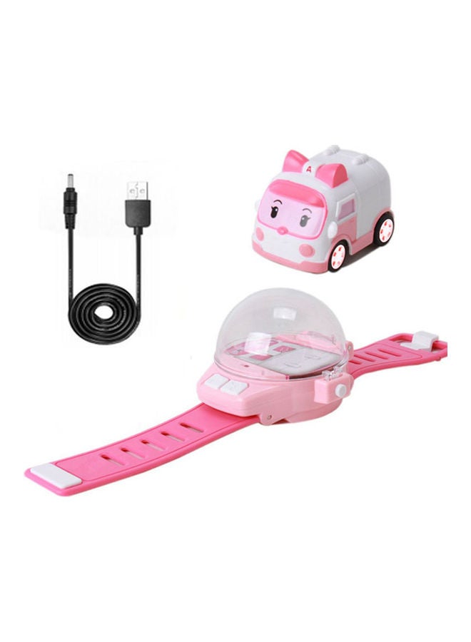 NIBEMINENT Remote Control Car With Smart Controller Pink - Image 1
