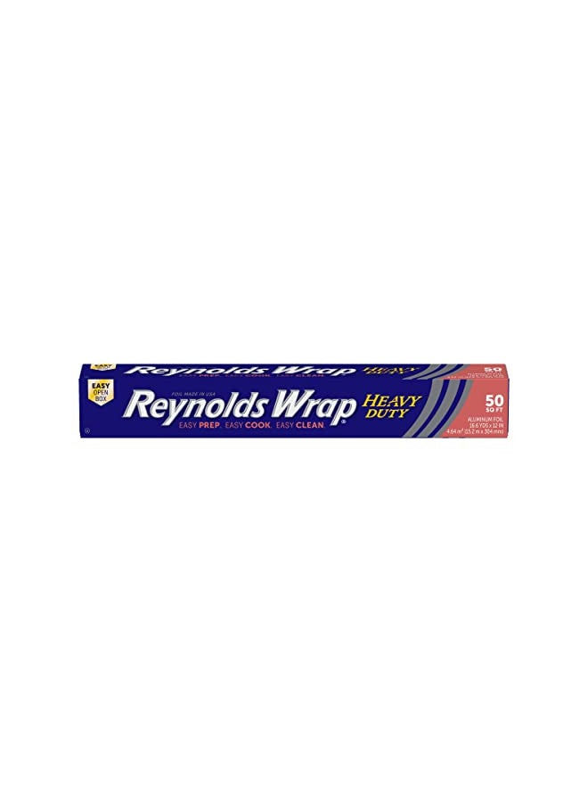 Reynolds ورق الألمنيوم الثقيل من رينولدز، 50 قدم مربع (قد يختلف التعبئة) - Image 1