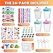AYGXU 24pcs Valentines Day Gifts for Kids Cards for School Classroom Toys Exchange Party Favors for Boys Girls Goody Bag Filler - Image 4