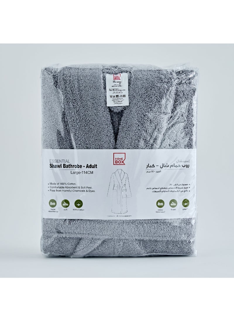 Home Box - Essential Adult Shawl Bathrobe Large - Image 1