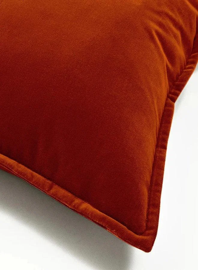 KNOT HOME Cushion Alessandra Tangelo (with filler) Pillow Knot Home Cover Set for Modern Sofa Contemporary Living Room Bedroom and Office Soft Washable