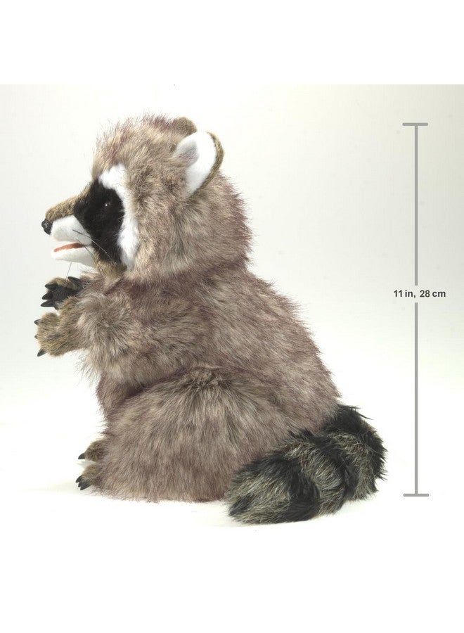 Folkmanis Raccoon Hand Puppet Plush - Image 4