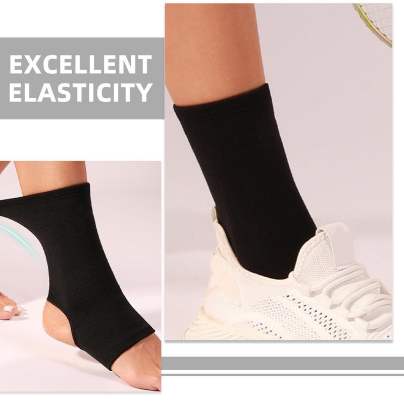 Youth Ankle Brace Compression Sleeve Support for Soccer Basketball Running Sports - Image 4