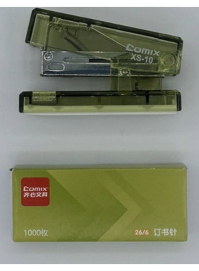 كوميكس - طقم دباسة ودبابيس  - لون أخضر - Image 2