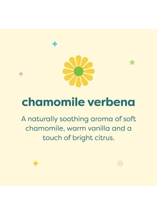 Babyganics - Baby Shampoo + Body Wash Pump Bottle, Chamomile Verbena, 16oz, 3 Pack - Image 1