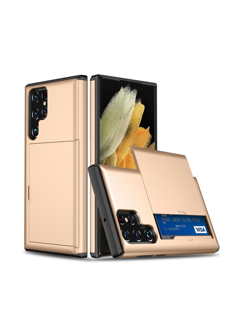 Suteni Back Cover Leather Protective Case for Samsung Mobile Phone