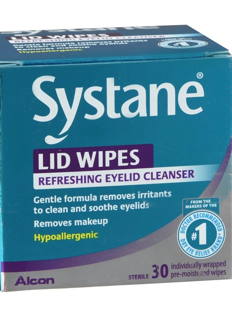 Systane Lid Wipes, 30 Count - Image 1