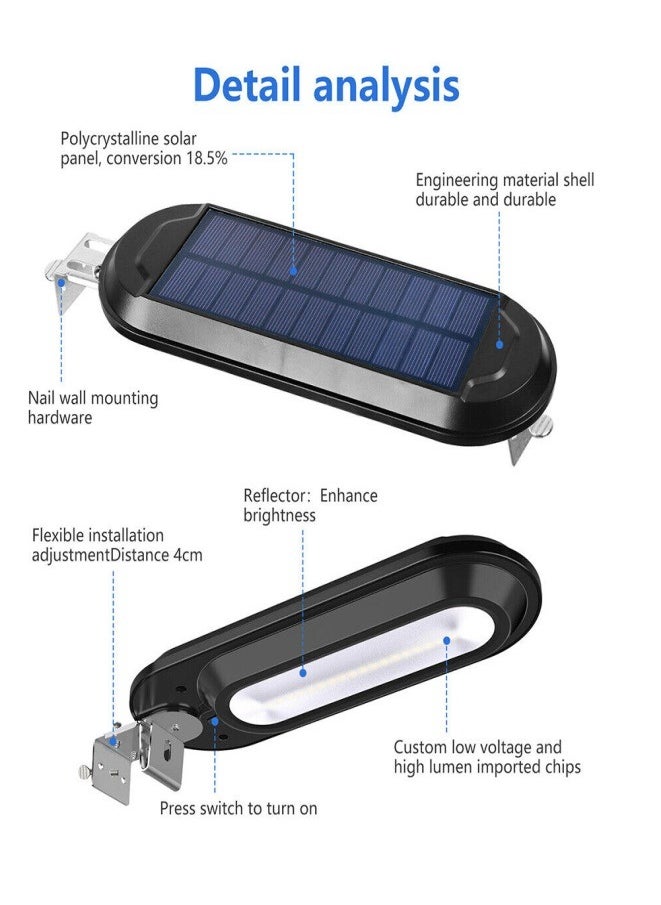 GCC ENERGY Outdoor Commercial Solar Street Light IP55 Waterproof Dusk to Dawn Lamp  - Image 2