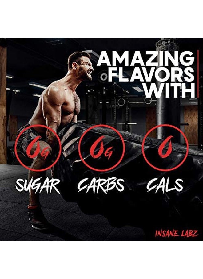 Insane labz Psychotic Gold, High Stimulant Pre Workout Powder, Extreme Lasting Energy Focus, Pumps and Endurance with Beta Alanine, DMAE Bitartrate, NO Booster (35 Servings, Orange)  - Image 5