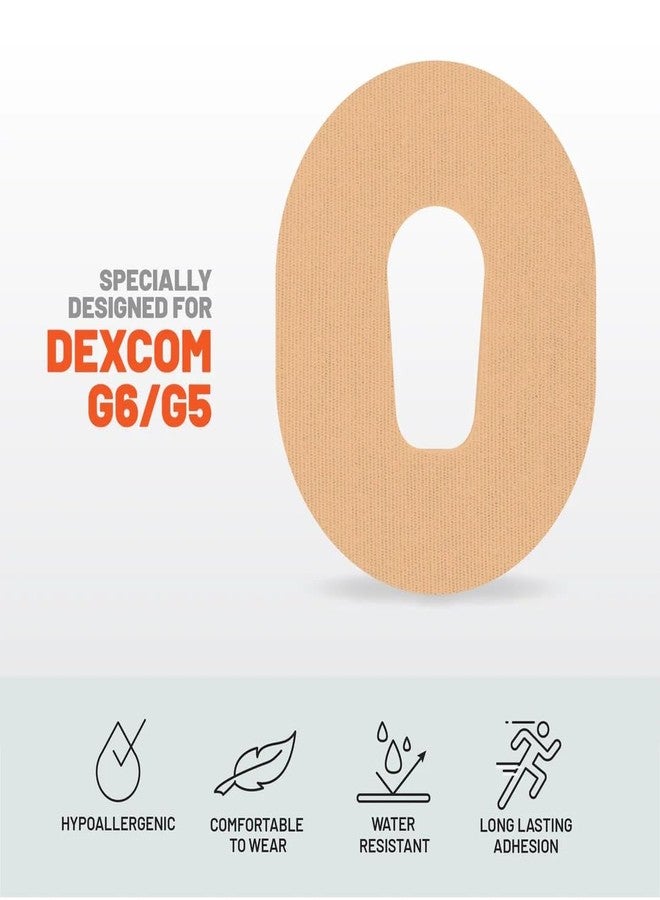KT Tape, Dexcom G6/G5 CGM Patch, Pro Extreme Water Resistant Adhesive, Ultra-Breathable Synthetic Fabric - Image 3