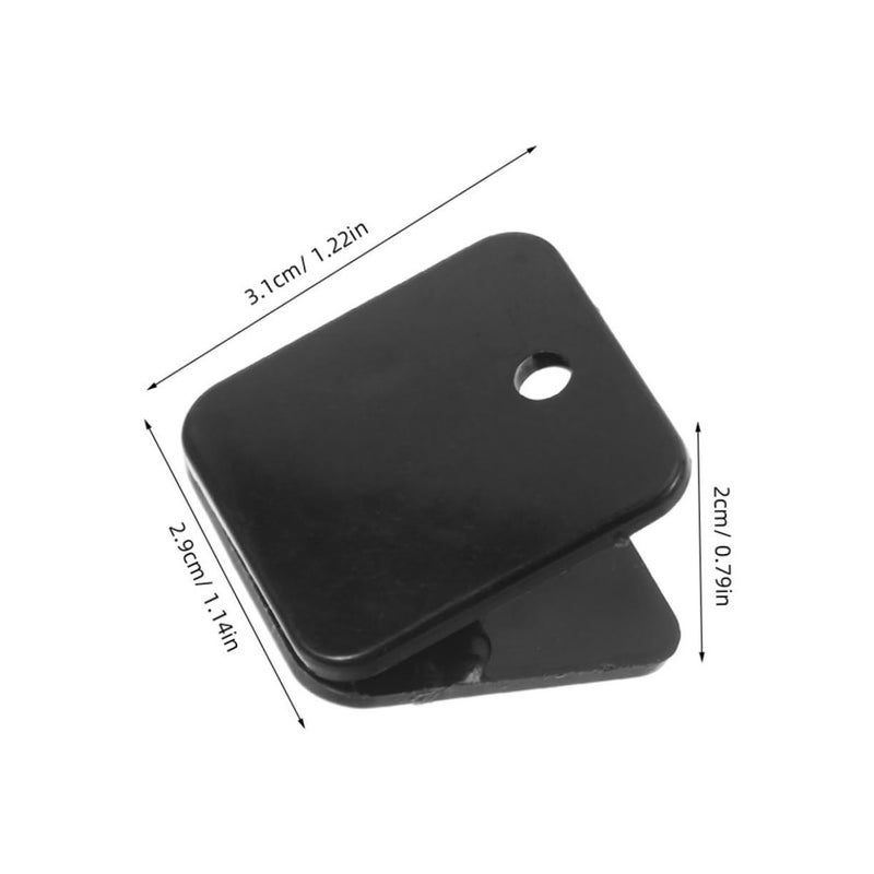 8 Pack Dog Pee Pad Holder Clips Wall Mounted Potty Training Pad Support Puppies Strong Adhesive Clips Indoor Outdoor Use Black - Image 3