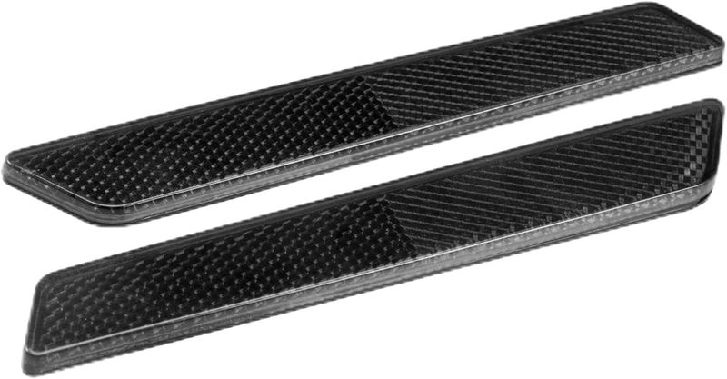 ANONEMOTO Black Saddle Bag Reflector Inserts for Harley Touring - Image 1