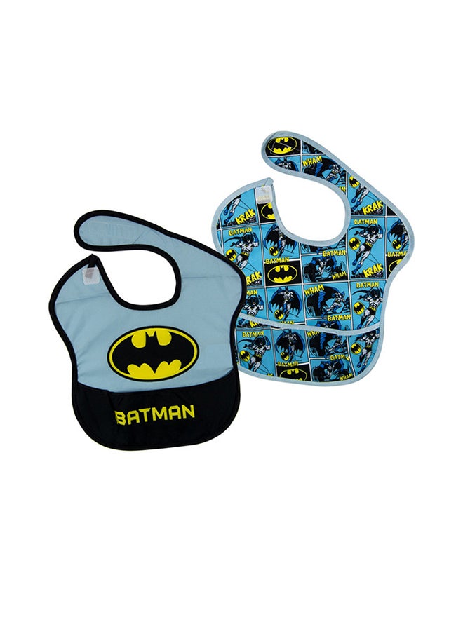 Warner Bros. Pack Of 2 Batman Baby Bibs - Image 1