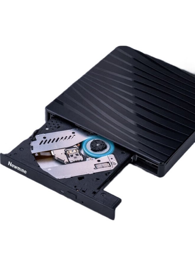 Newmine Newman Usb External Optical Drive, External Dvd Burner, Portable Optical Drive, External Cd/Dvd Drive, Compatible With Laptops And Desktop Computers - Image 1