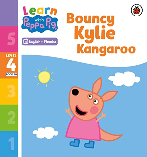 Learn With Peppa Phonics Level 4 Book 20 Bouncy Kylie Kangaroo Phonics Reader
