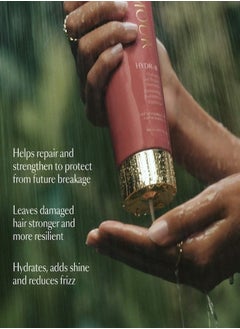 VEGAMOUR Vegamour HYDR-8 Hydrate & Repair Shampoo for Dry, Damaged Hair, 236ml - Ultra-Moisturizing, Strengthening Formula with Plant-Based Ingredients  - Image 2
