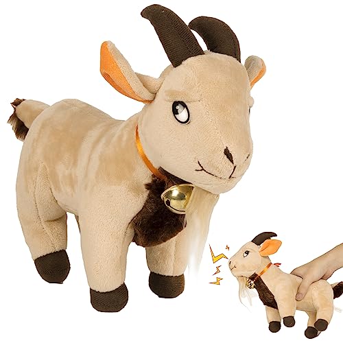 Twiddler Toys Screaming Goat Toy  11 Plush Desk Toy Makes Hilarious Screaming Sound  Funny Gag Gift for Friends and Coworkers - Image 1