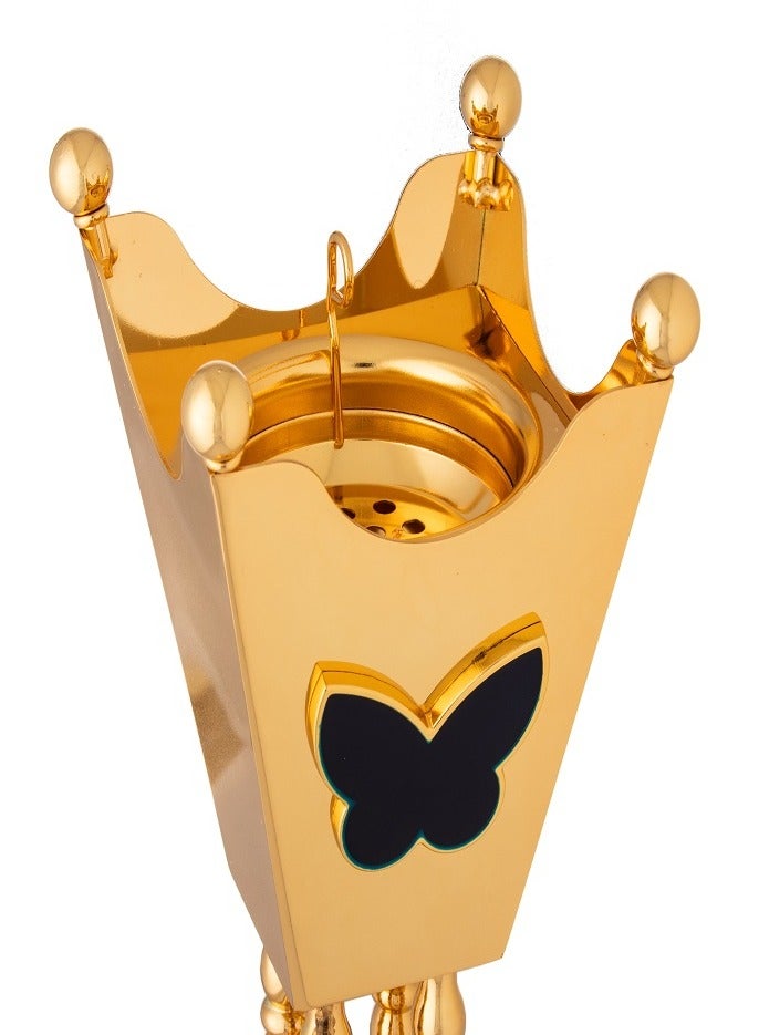 السيف  مبخرة من المعدن باللون الذهبي - Image 2