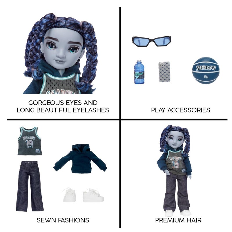 Rainbow High Shadow High Oliver - Blue Fashion Doll - Boy. Fashionable Outfit & 10+ Colorful Play Accessories. Great Gift for Kids 4-12 Years Old & Collectors - Image 5