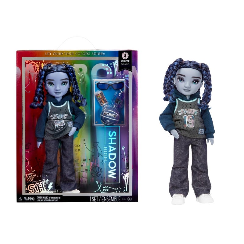 Rainbow High Shadow High Oliver - Blue Fashion Doll - Boy. Fashionable Outfit & 10+ Colorful Play Accessories. Great Gift for Kids 4-12 Years Old & Collectors - Image 1